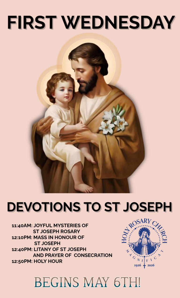 St. Joseph Devotion | Holy Rosary Parish